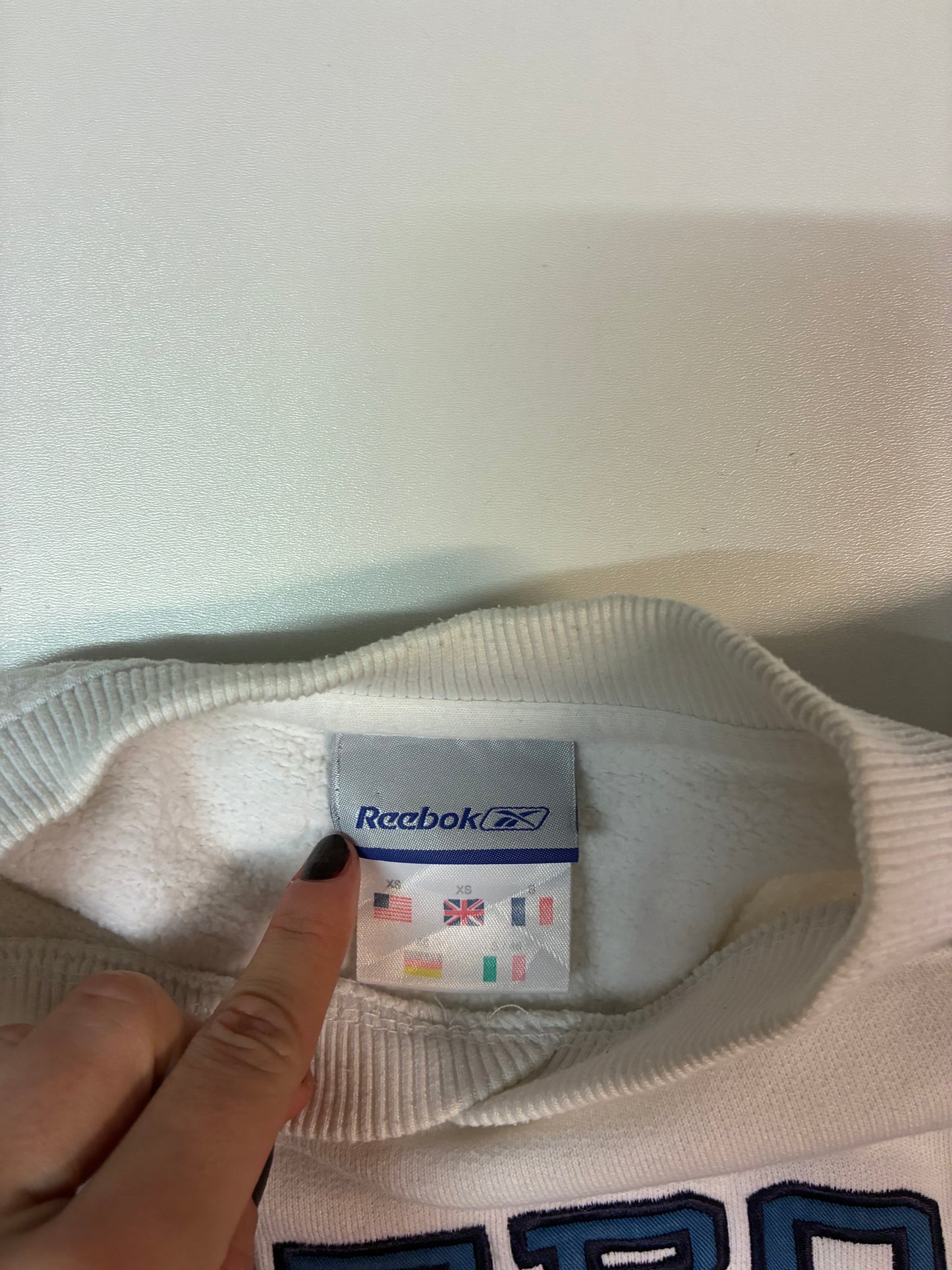 Vintage Reebok Sweatshirt XS fit S 5979