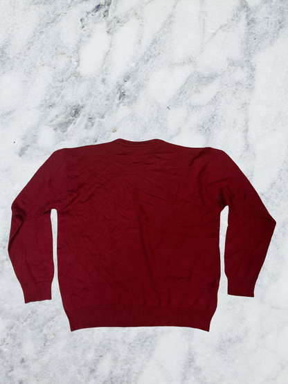 Lacoste Vintage Pullover L-xl 50% Wolle 5870