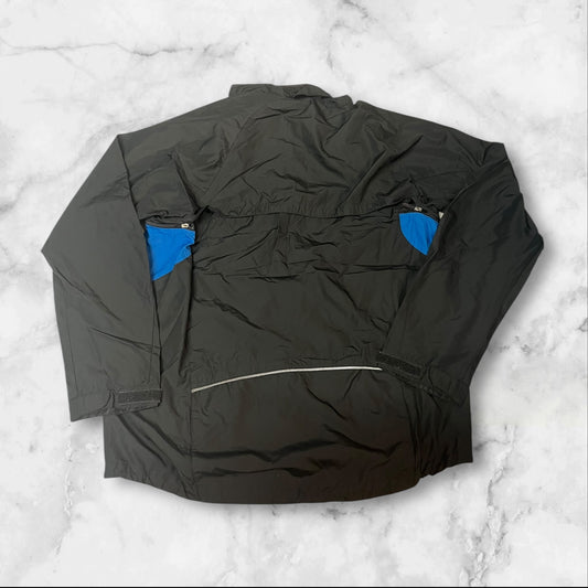 Vintage Nike Laufjacke 2 in 1 abnehmbare Ärmel L 4386