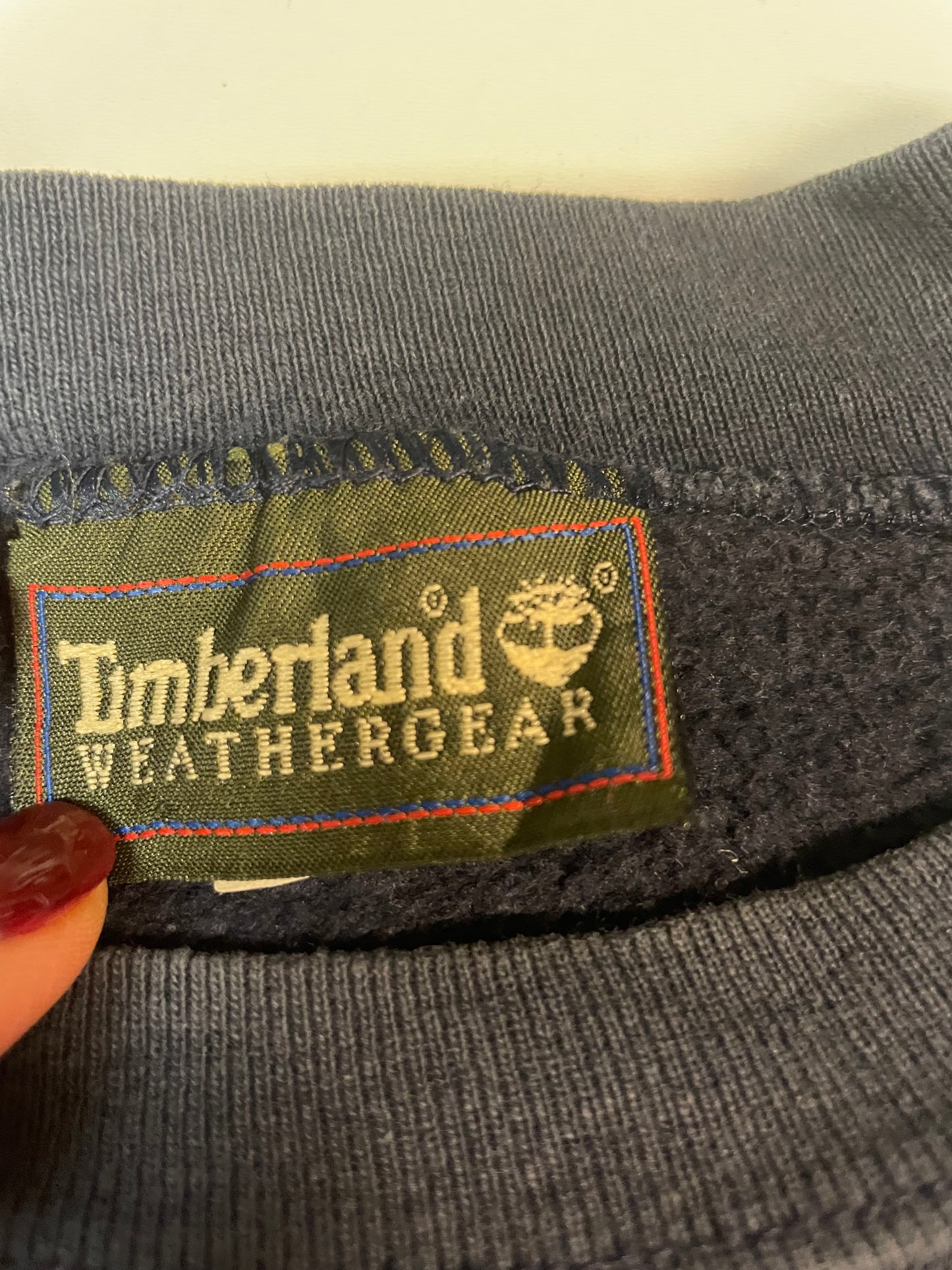 Timberland Vintage Sweatshirt gestickt L 5959