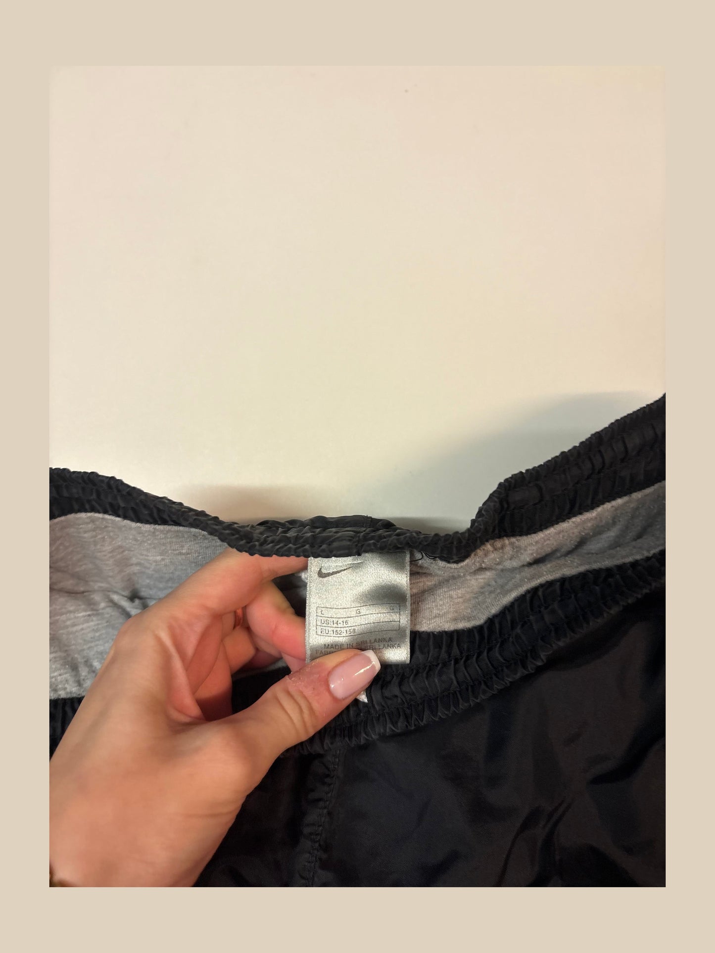 nike Vintage Trackpants kids l baggy 6483