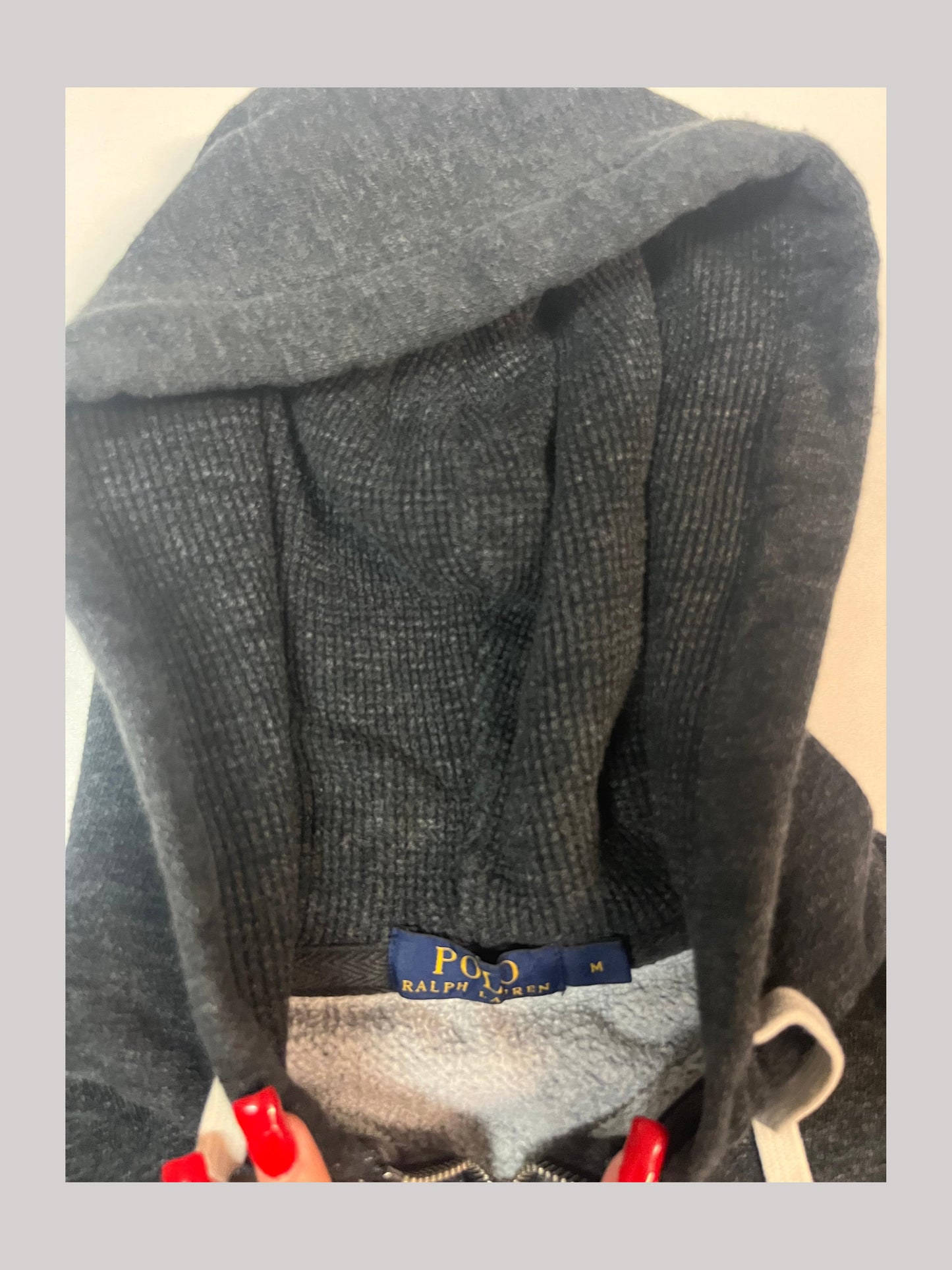 Vintage Polo Ralph Lauren Hoodie M fit S 4502