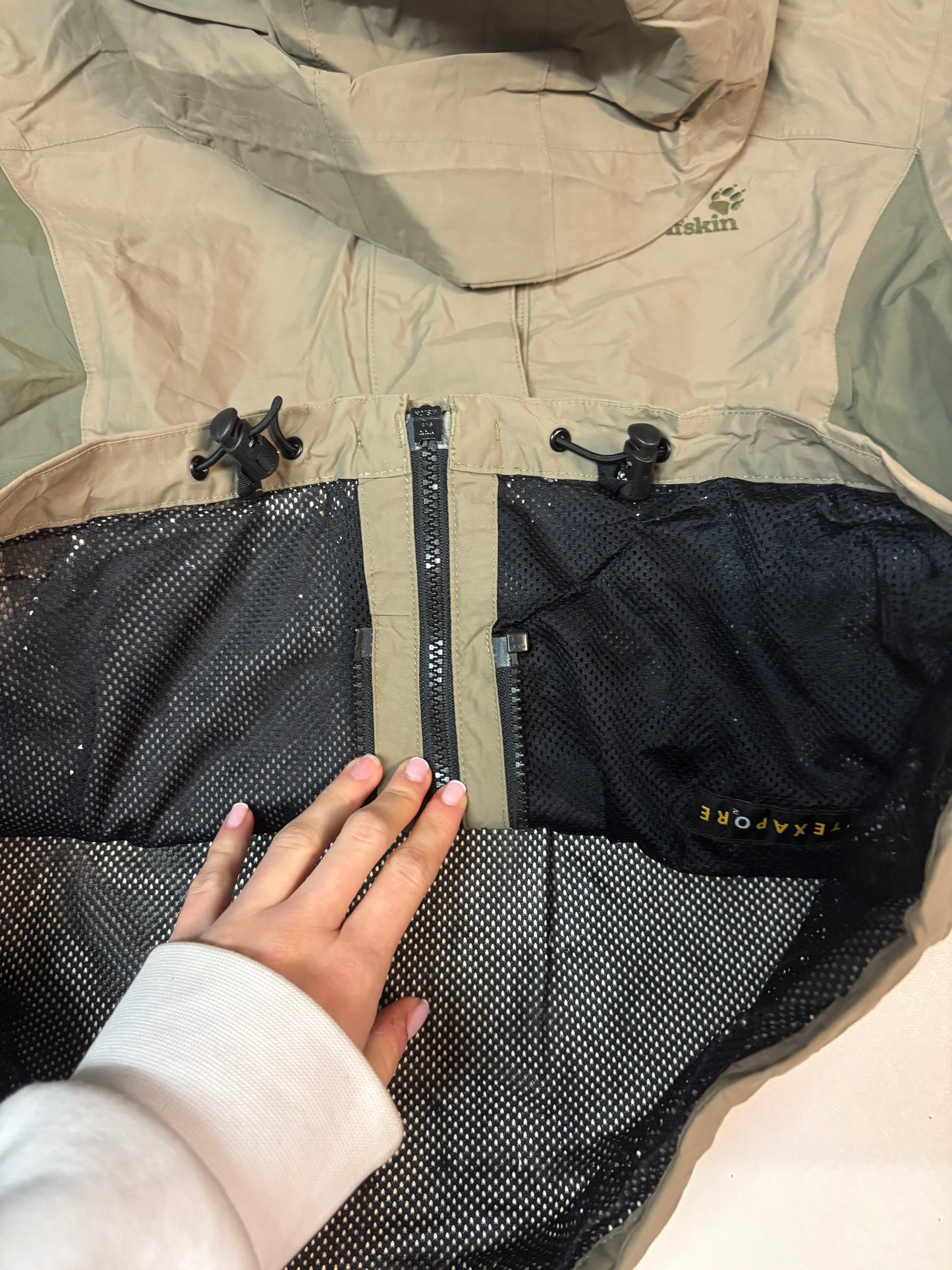 Jack Wolfskin Vintage Jacke Damen S 2 in 1 tauglich 5871