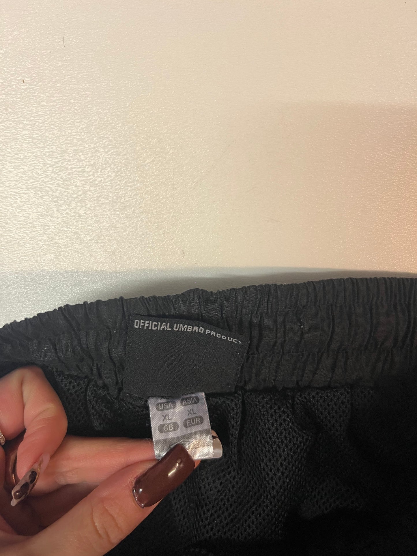 Vintage Umbro Trackpants XL fit S 5302