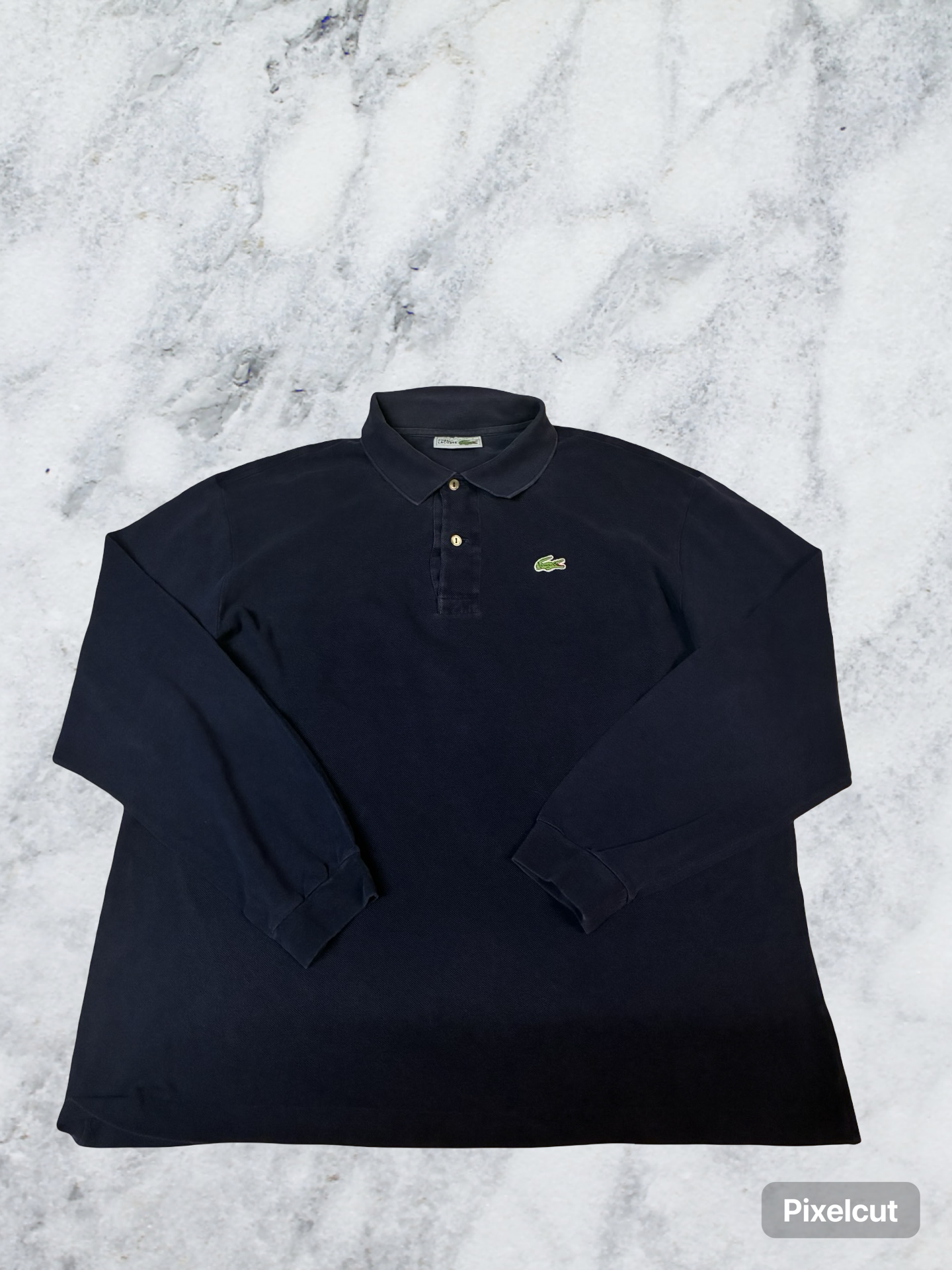 Vintage Lacoste Sweatshirt M Navy 6072