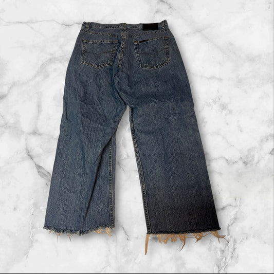 Vintage Harley Davidson Jeans 34/34 kurze Beine 4056