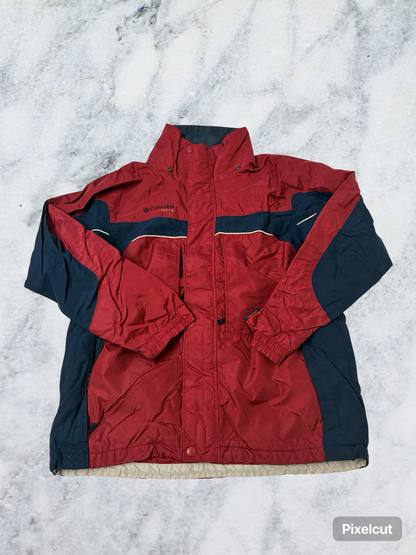 Vintage Columbia Regenjacke 2 in 1 M fit L 6712