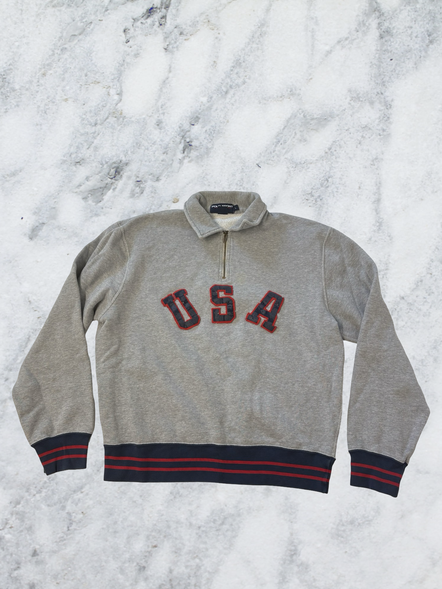 Polo Ralph Lauren Vintage Pullover Sport kids L fit S 7277
