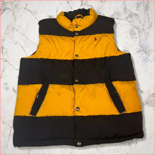 Vintage Polo Ralph Lauren Puffer Weste Kids L fit S 4-9-8-6