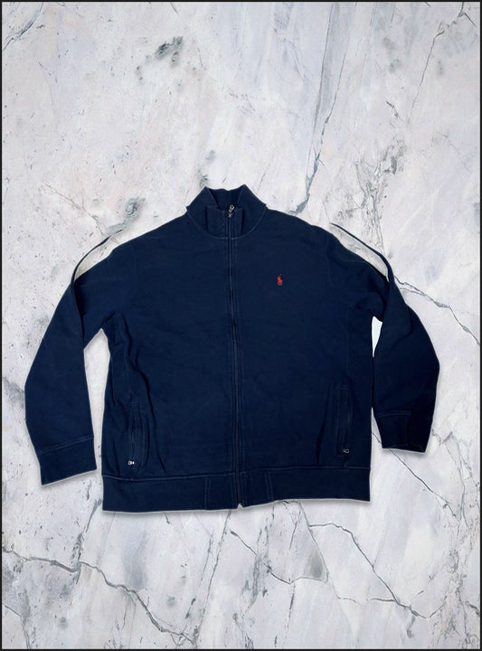 Polo Ralph Lauren Vintage Zipper Xxl Navy 6-3-2-4