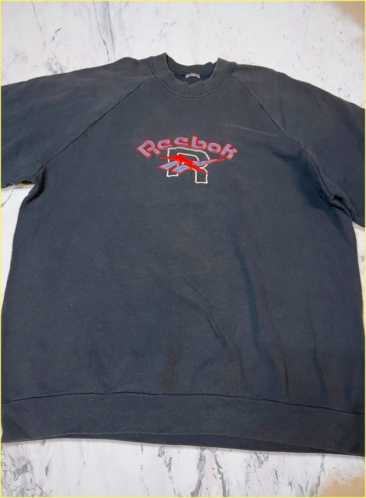 Reebok Vintage Sweatshirt Gestickt M 5-8-9-4