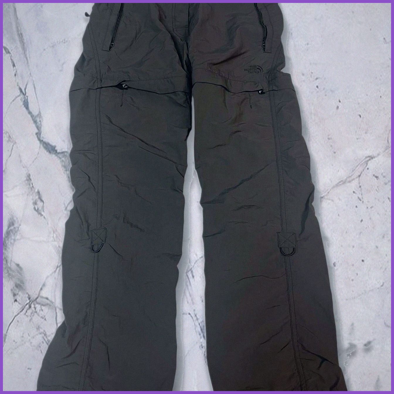 Vintage the North Face Cargo Hose 2 in 1 Damen XS 3-541