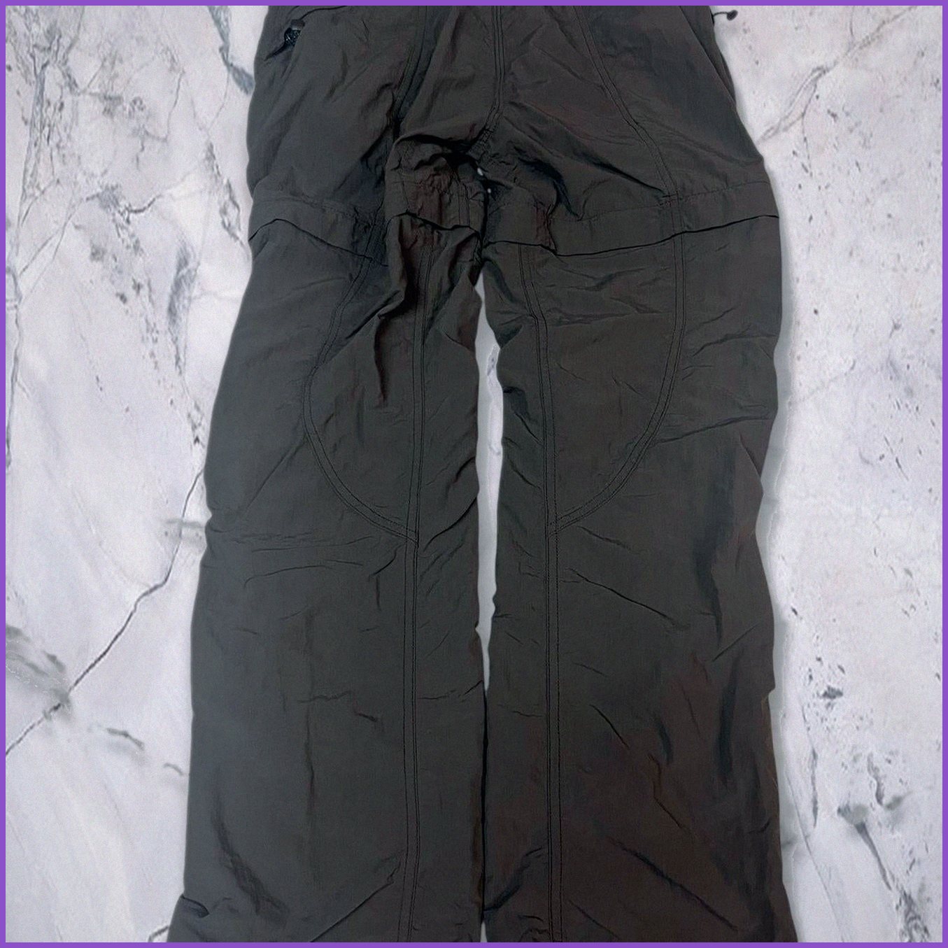 Vintage the North Face Cargo Hose 2 in 1 Damen XS 3-541