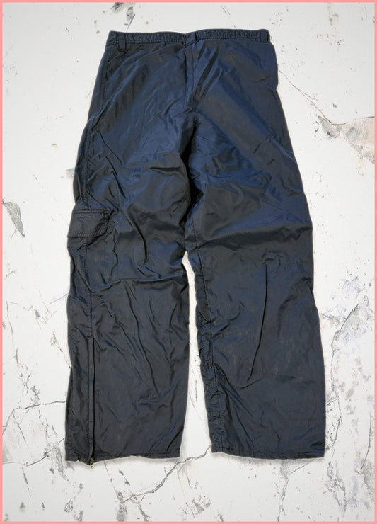 Nike Vintage Trackpants m baggy blau 7 2 6 9