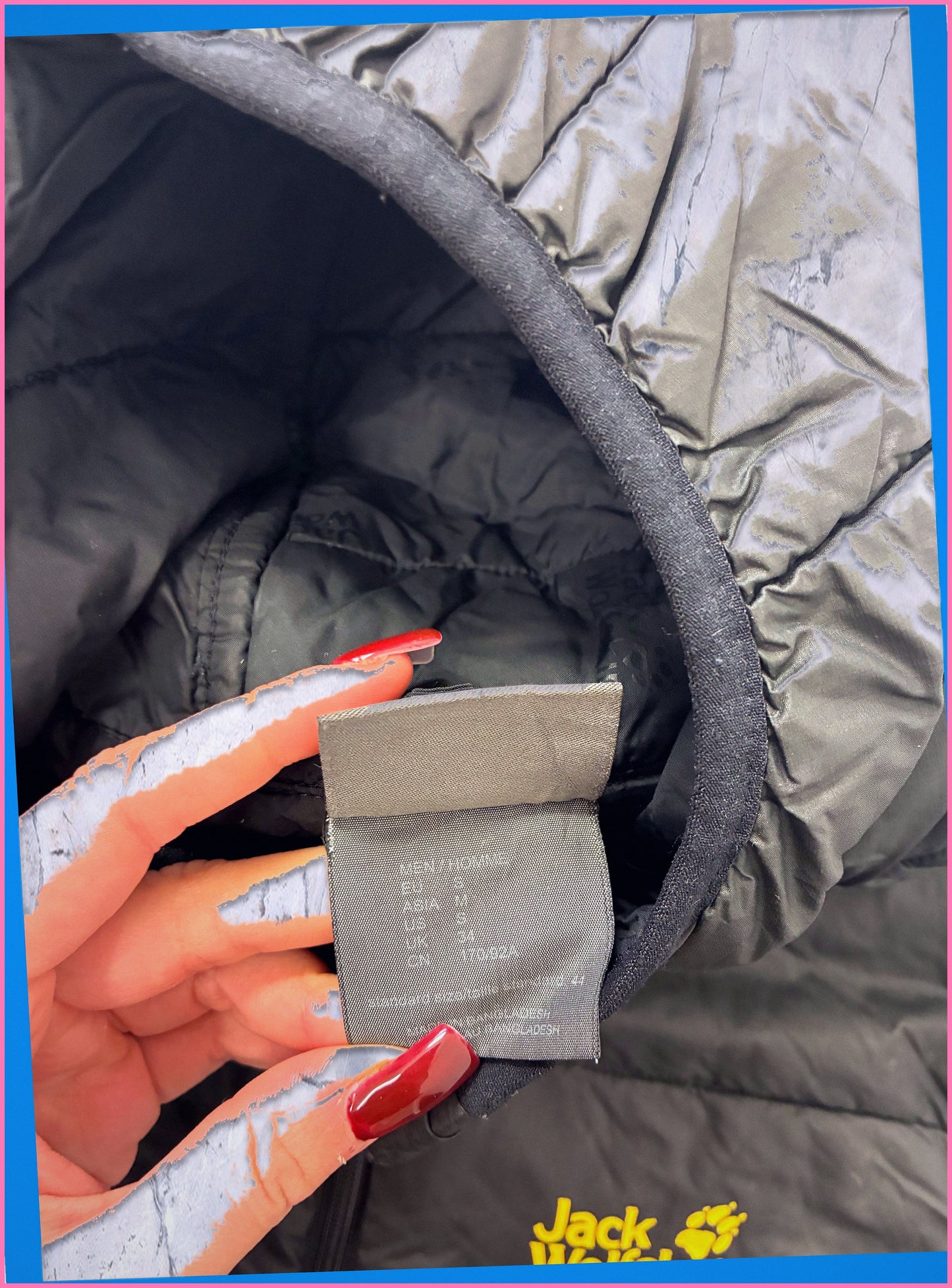 Vintage Jack Wolfskin Steppjacke S 6 7 2 6