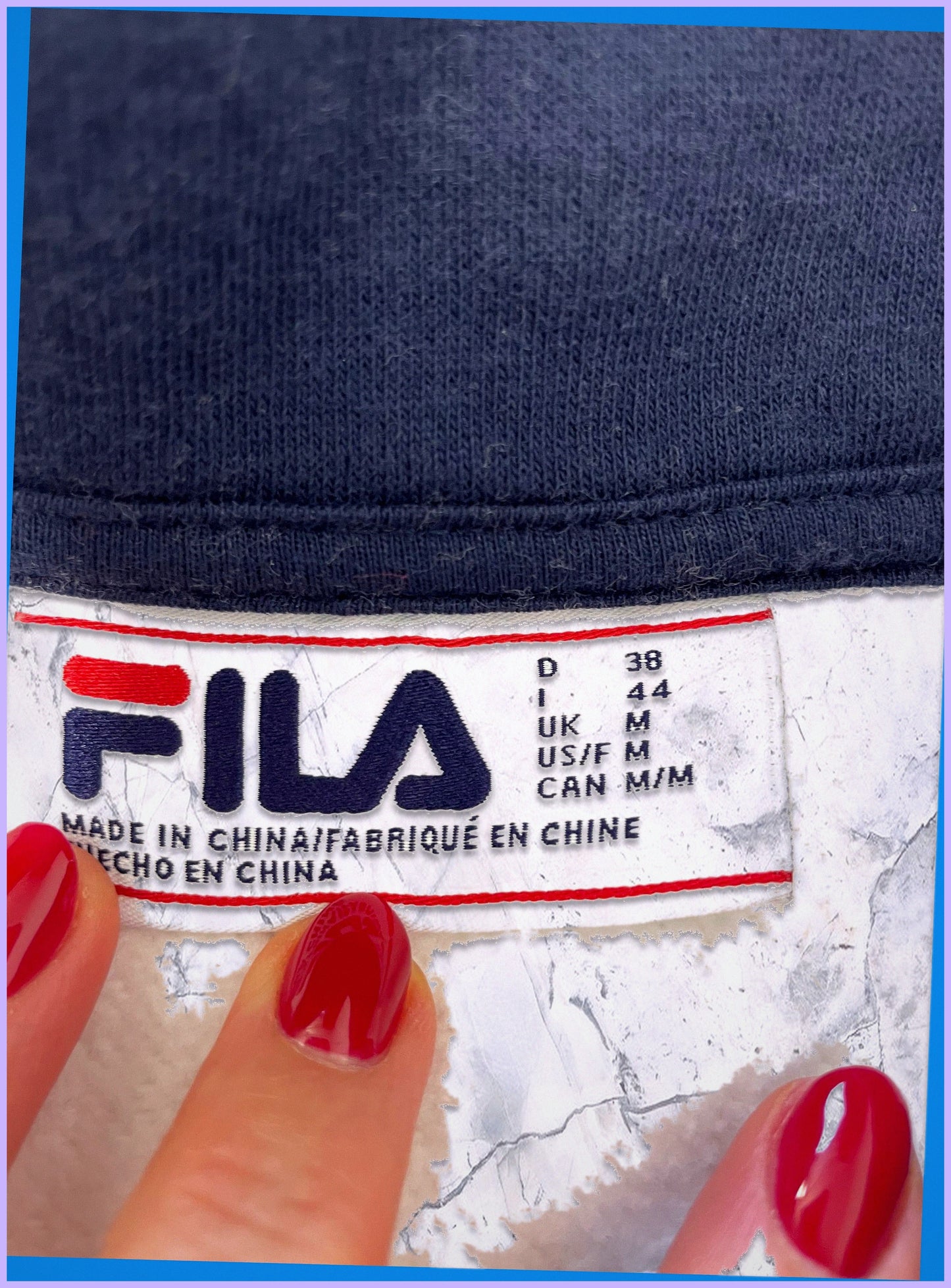 Fila Vintage Sweatshirt M 663 0