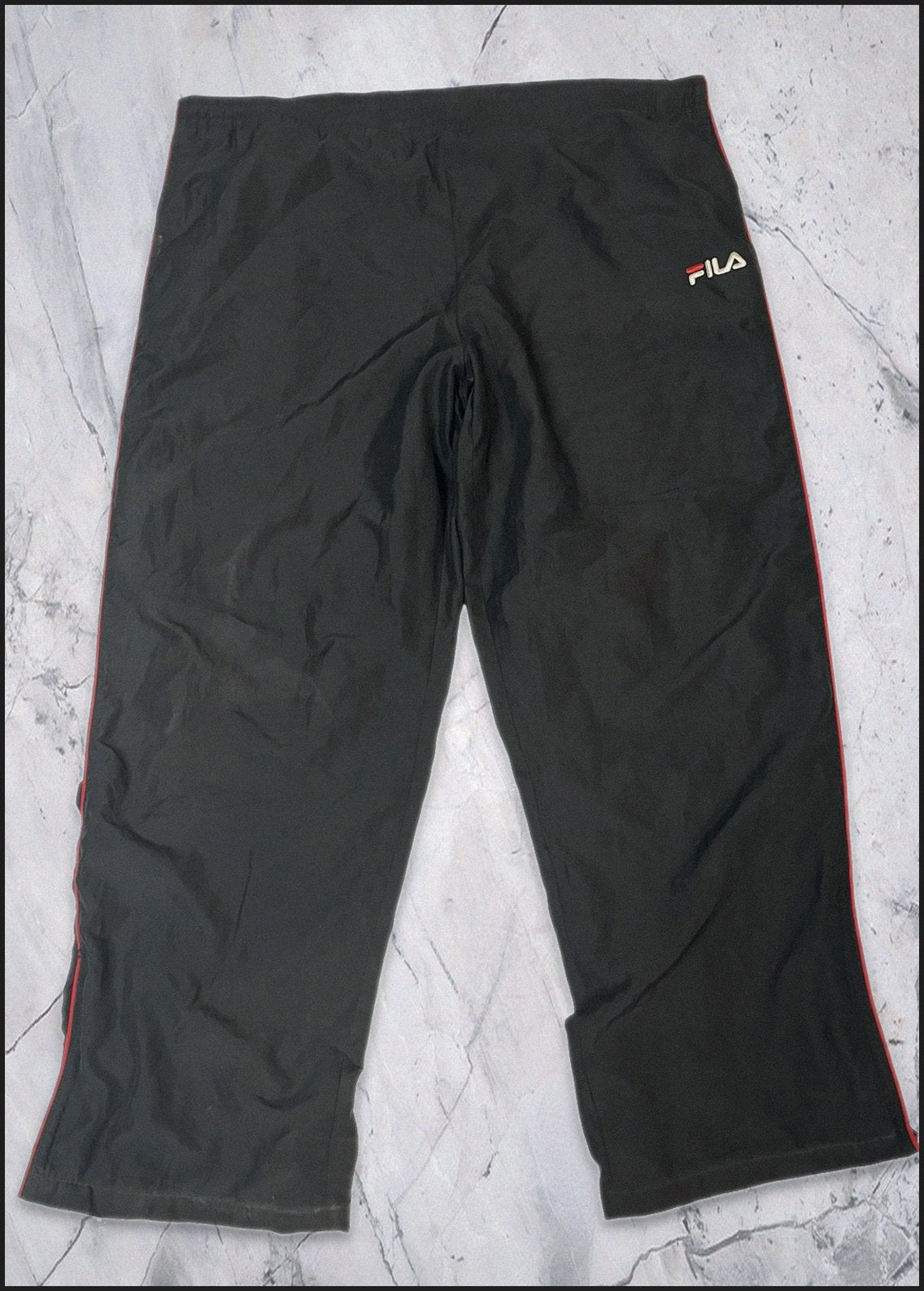 Fila Vintage Trackpants xl baggy ohne Seil 53 45