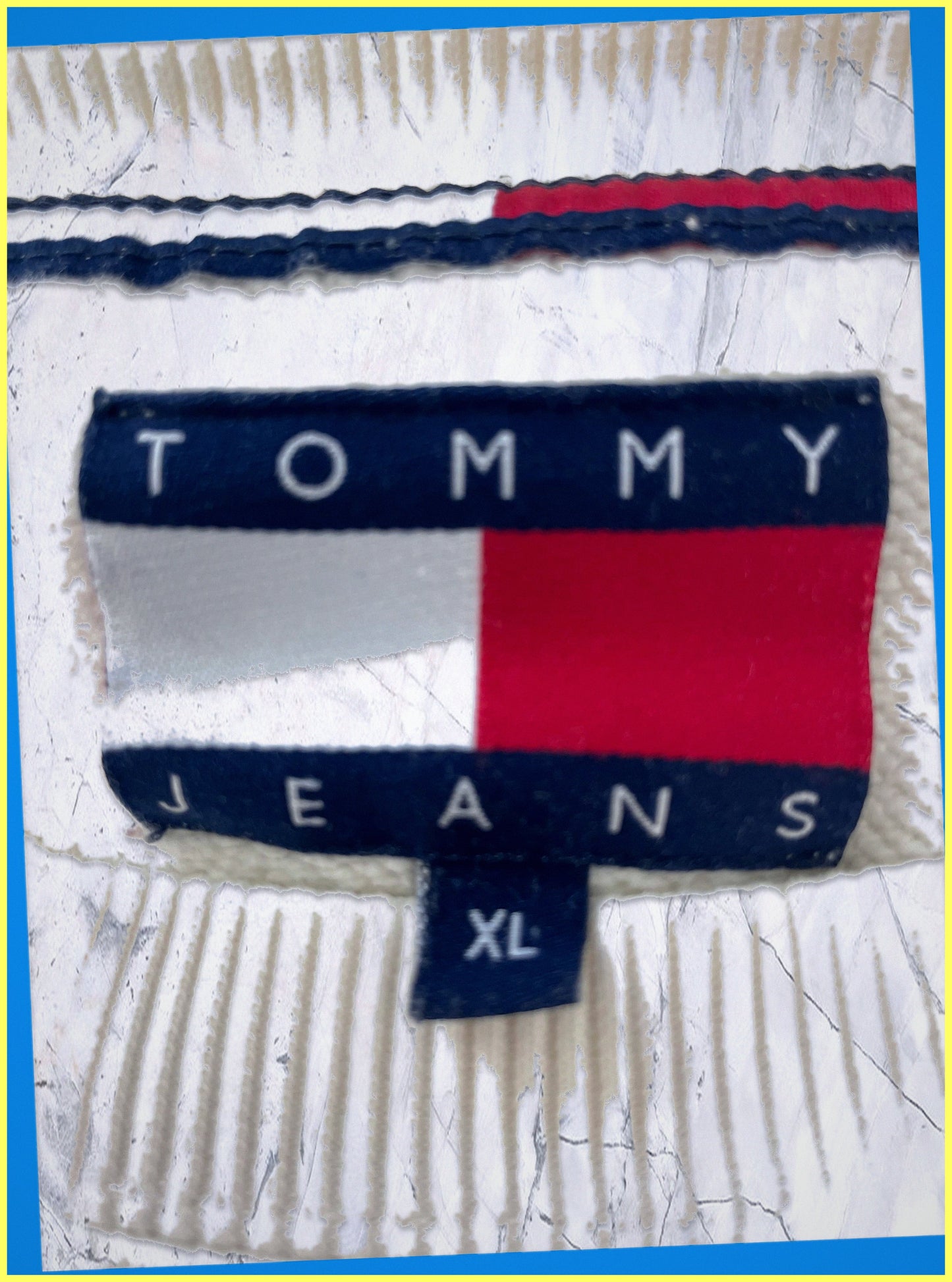 Tommy Hilfiger Vintage Sweatshirt gestickt XL 6 6 0 1