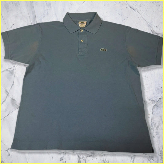 Vintage Lacoste Polo Shirt S babyblau 477 8