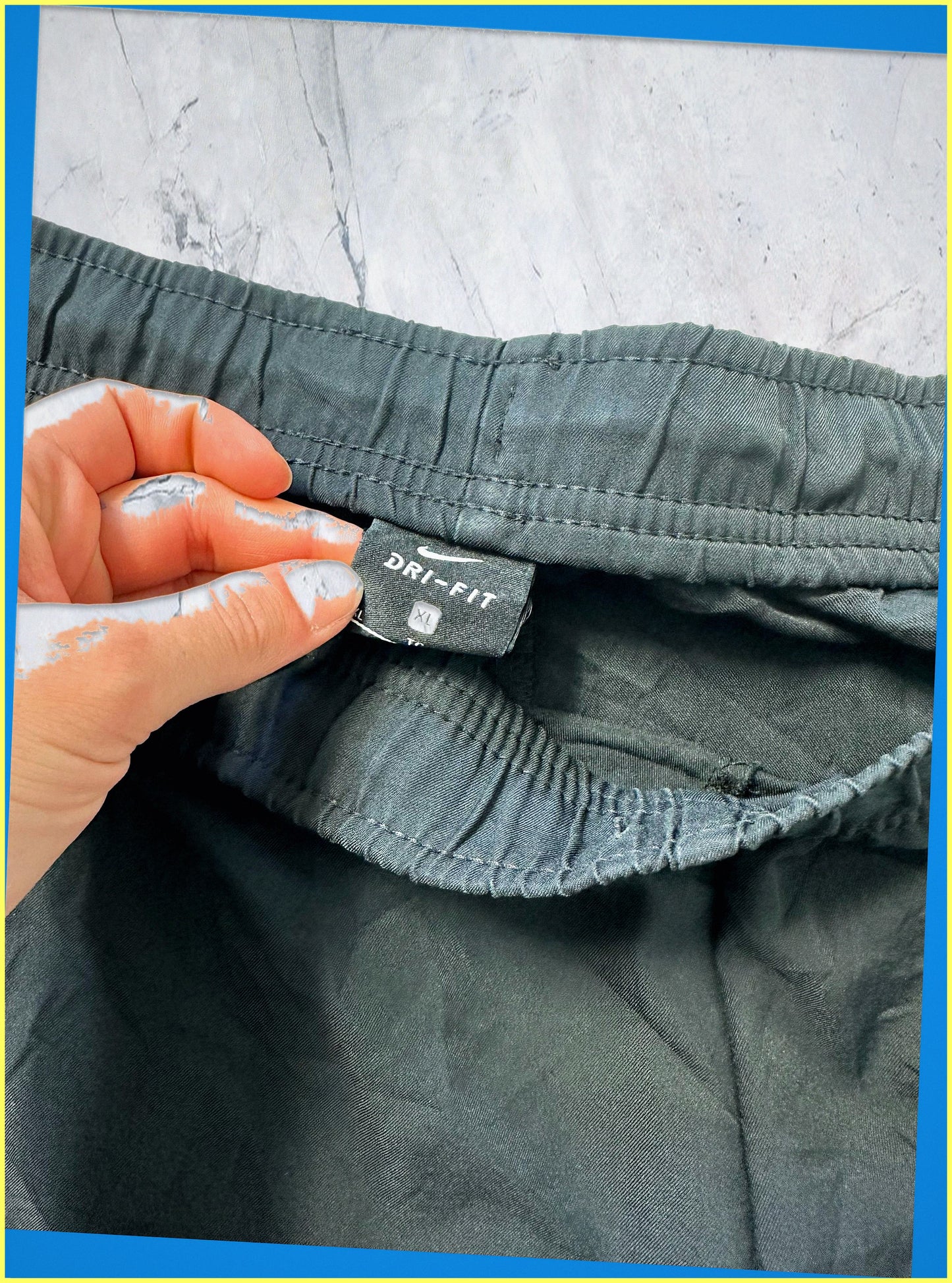 Nike vintage Trackpants XL gekürzt Baggy 7-248