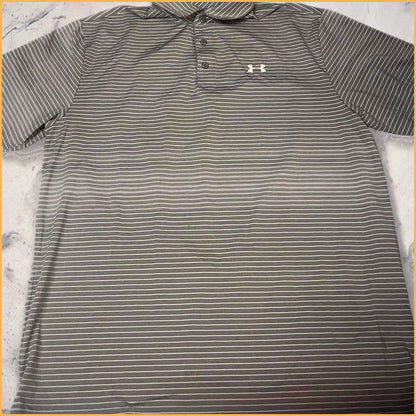 Vintage Under Armour Polo Shirt XL 418 5