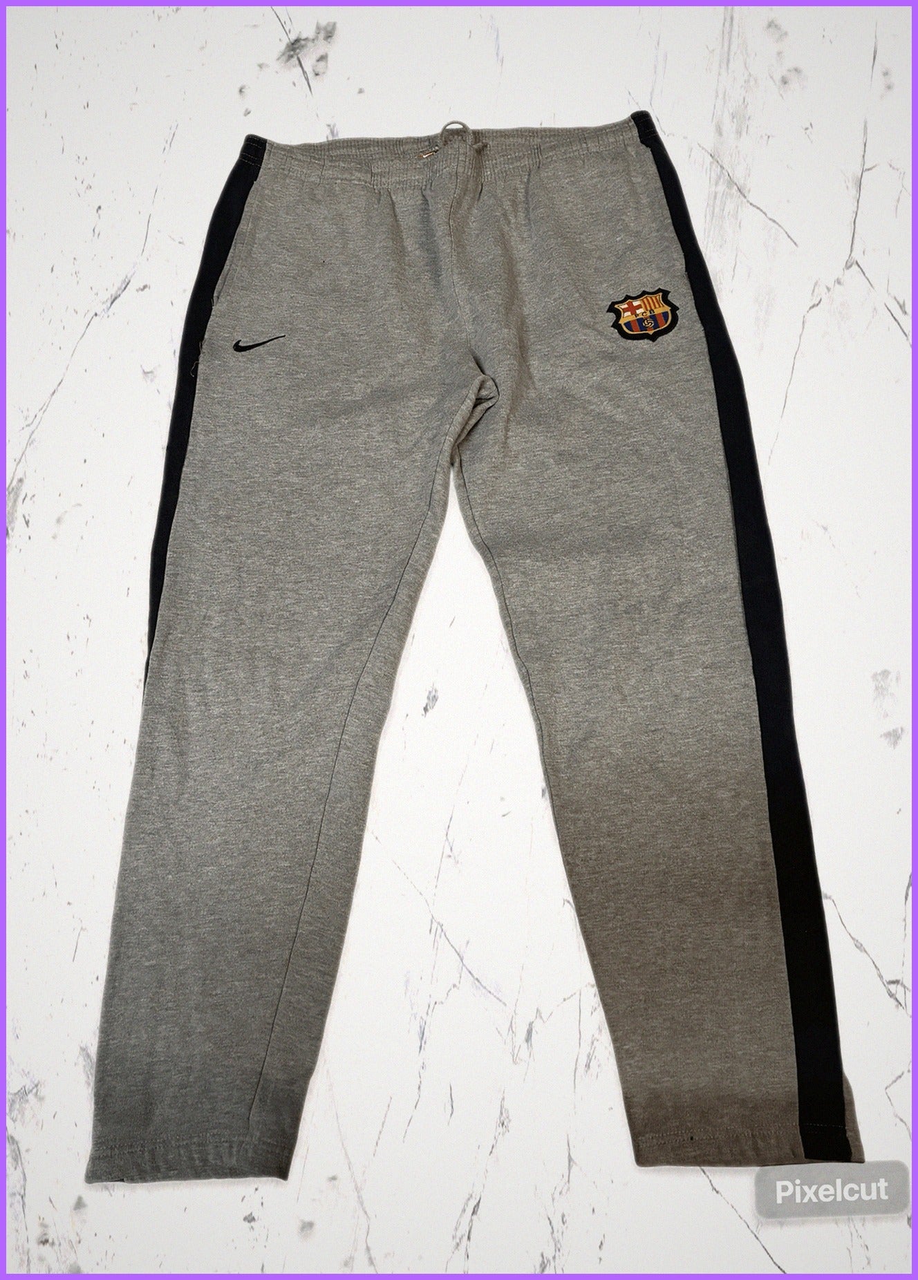 Vintage Nike Barca Trackpants XL fit S 6 285