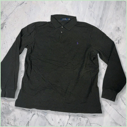Polo Ralph Lauren Vintage Poloshirt Langarm Xl 5 1 7 2