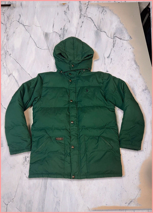 Polo Ralph lauren vintage daunenjacke kids l fit s 54 21