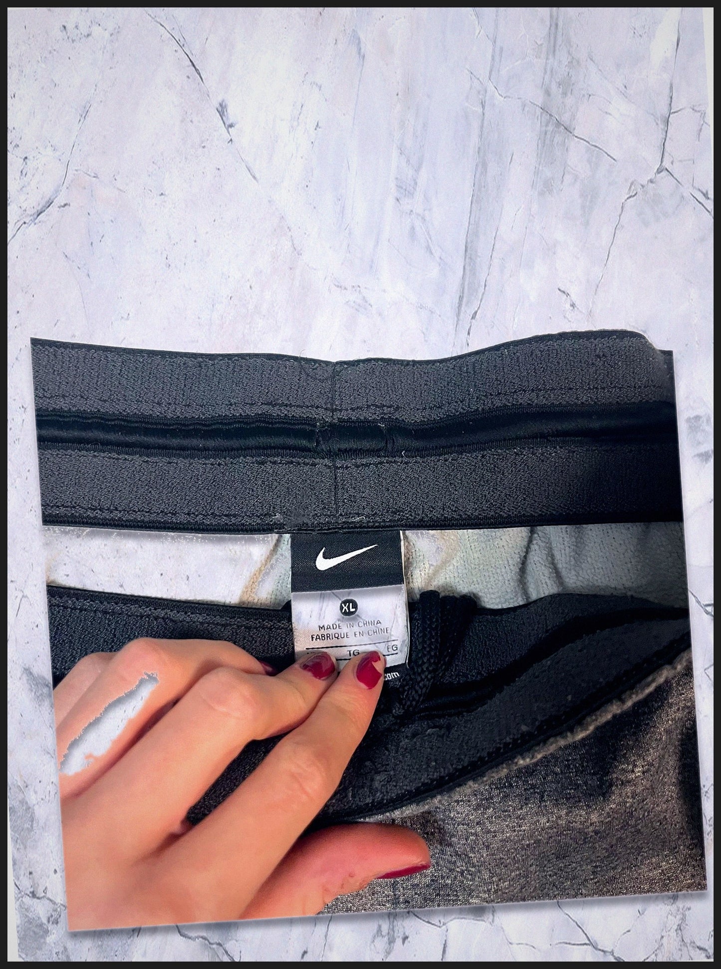Nike Vintage Trackpants xl gefüttert baggy 5-424