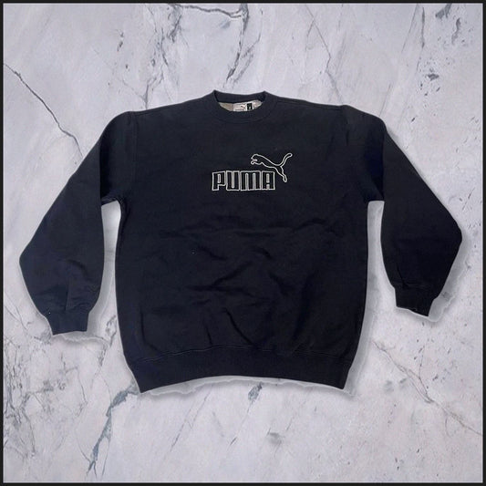 Puma Vintage Pullover Navy S 457 5