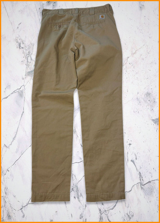 Carharrt Vintage Hose 31/34 beige kein Knopf 7 275
